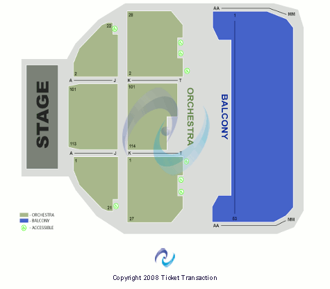 Luckman Fine Arts Complex Seating Chart