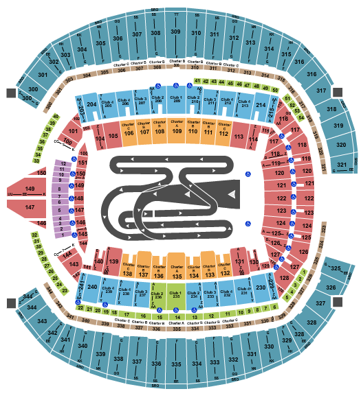Lumen Field Seating Chart: AMA Supercross Championship