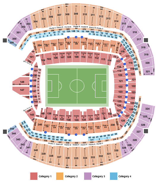 Lumen Field Seating Chart: Soccer WC Category