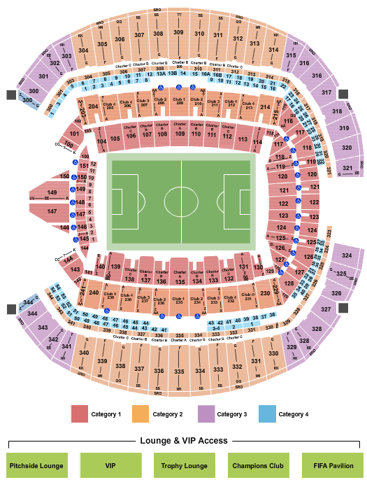 Lumen Field Seating Chart: Soccer WC Category