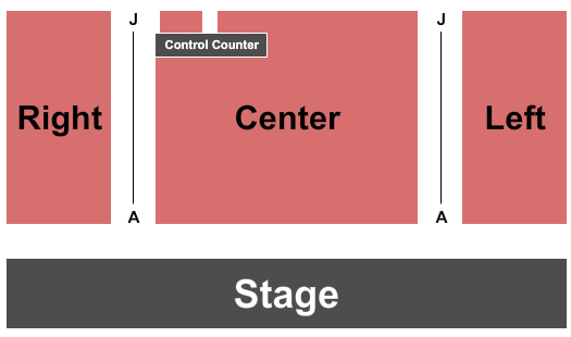 Luminary Arts Center Seating Chart: Endstage