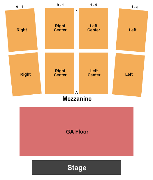 The Strand Theatre Seating Chart