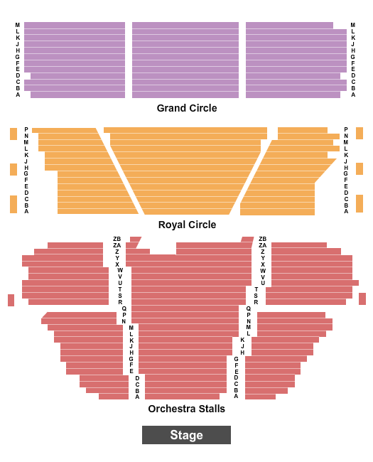 Lyceum Theatre Seating Chart