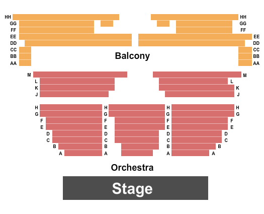Lyche Theatre At The Weber Center For The Performing Arts Seating Chart: Endstage
