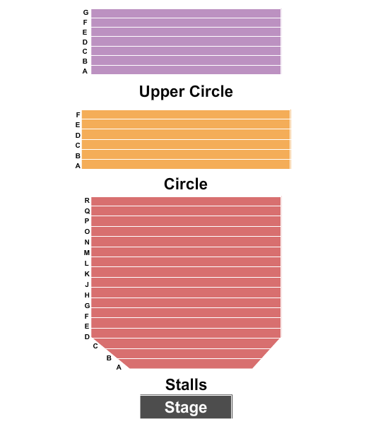 Lyric Theatre Hammersmith Seating Chart: End Stage