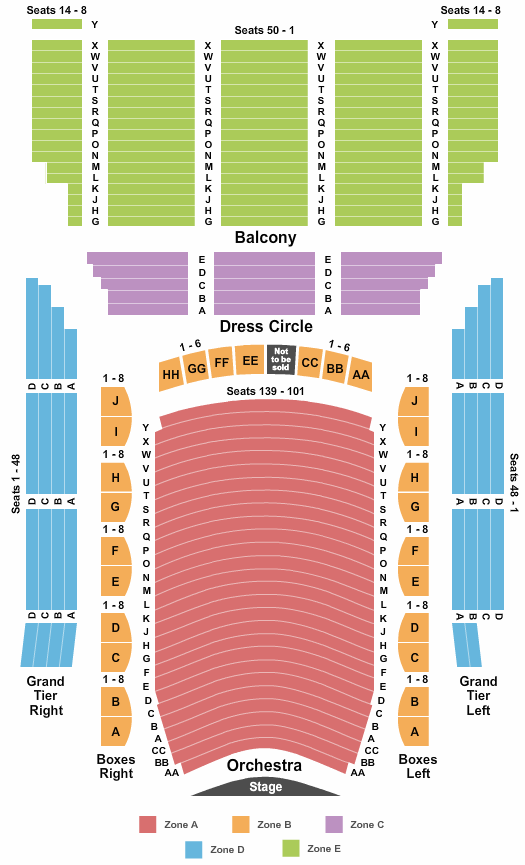 Lyric Opera House Seating Chart