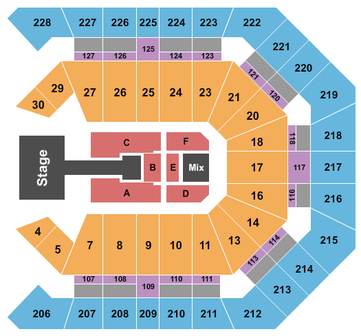MGM Grand Garden Arena Seating Chart: Nicki Minaj
