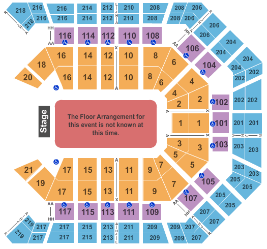 Mgm Grand Event Center Seating Chart