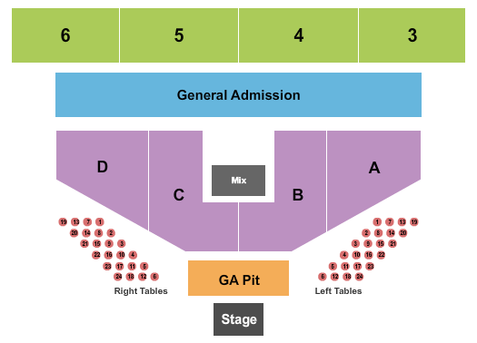 MODE Stadium Stateline Speedway Seating Chart: Endstage