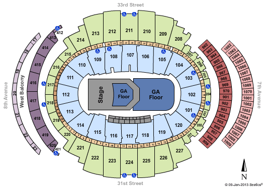 Lady Gaga Madison Square Garden Tickets - Lady Gaga February 22 Tickets 