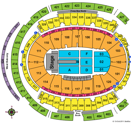 Madison Square Garden Seating Chart
