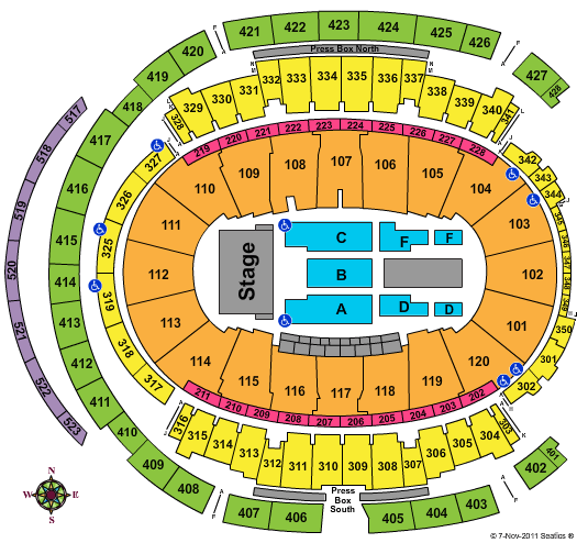 Madison Square Garden Seating Chart