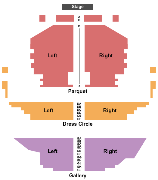 MSU Riley Center Seating Chart