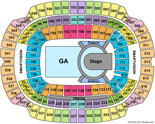 M&T Bank Stadium Seating Chart
