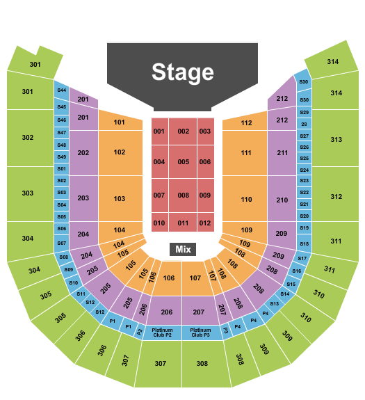 MVM Dome Seating Chart: Andre Rieu