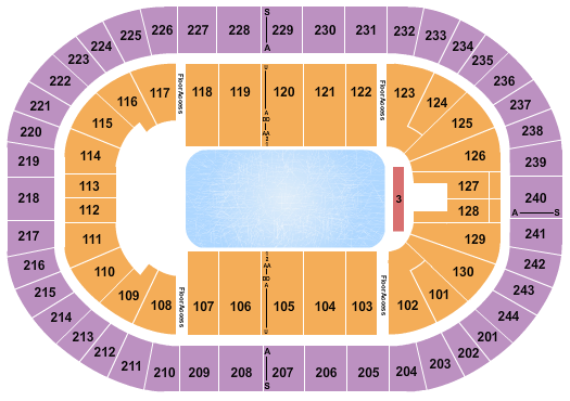 MVP Arena Seating Chart: Disney On Ice