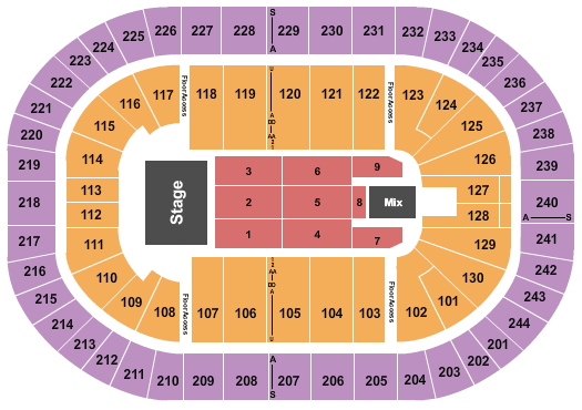 MVP Arena Seating Chart: Trans Siberian Orch