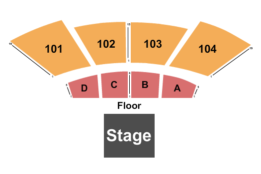 Mabee Center - OK Seating Chart: Endstage 3