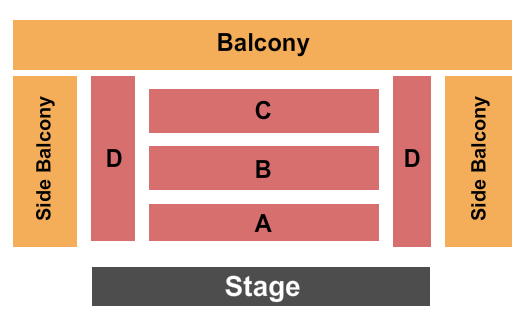 Mabel Shaw Bridges Hall of Music Seating Chart: Candlelight