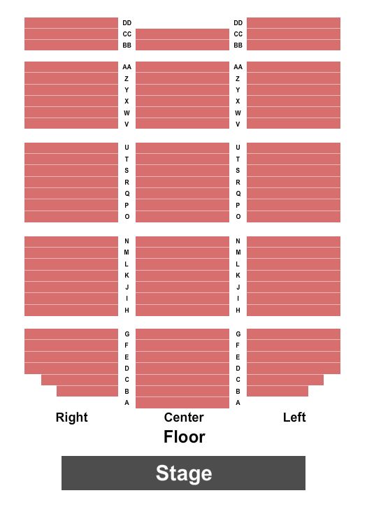 MacEwan Hall Seating Chart: Endstage 3