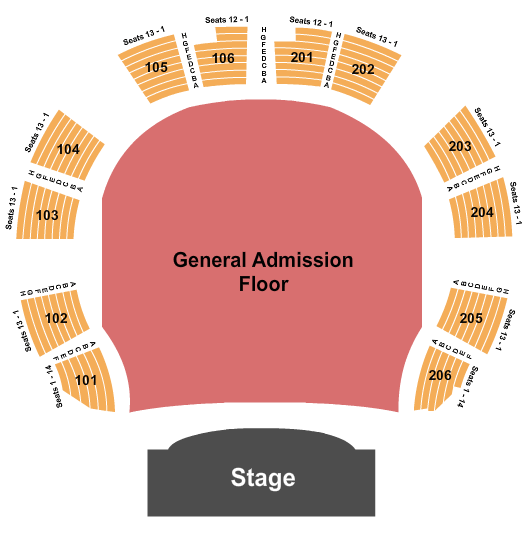 Macon Auditorium Seating Chart
