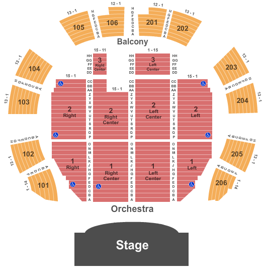 Macon City Auditorium Map