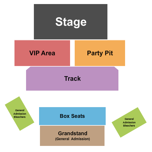 Macoupin County Fairgrounds Seating Chart: Endstage