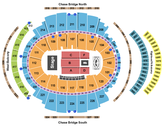 Madison Square Garden Seating Chart: Carin Leon