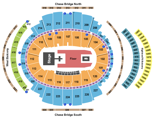 Madison Square Garden Seating Chart: Dua Lipa