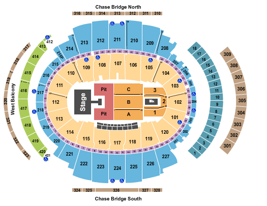 Madison Square Garden Seating Chart: Hardy