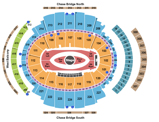 Madison Square Garden Seating Chart: Harry Styles