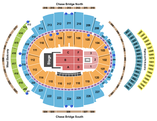 Madison Square Garden Seating Chart: Hilary Duff