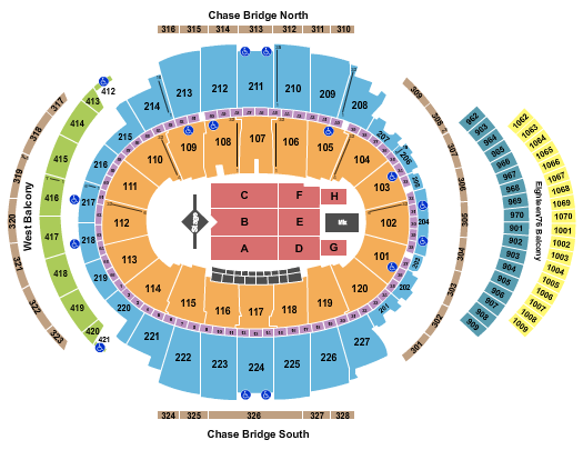 Madison Square Garden Seating Chart: J. Cole