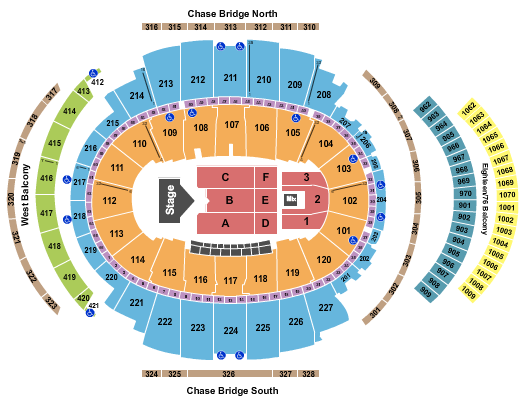Madison Square Garden Seating Chart: Jelly Roll