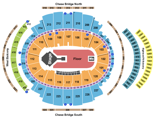 Madison Square Garden Seating Chart: Keshi