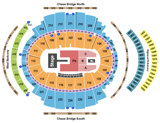 Madison Square Garden Seating Chart: Laufey