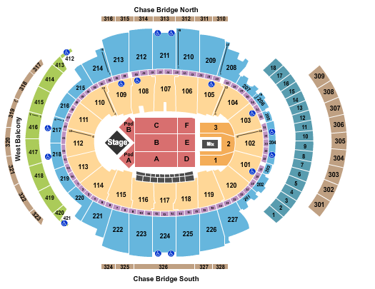 Madison Square Garden Seating Chart: Max Amini