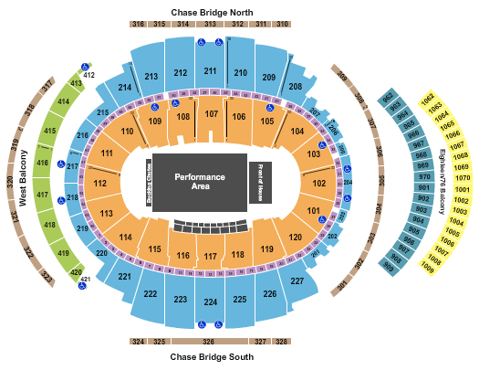 Madison Square Garden Seating Chart: PBR 2