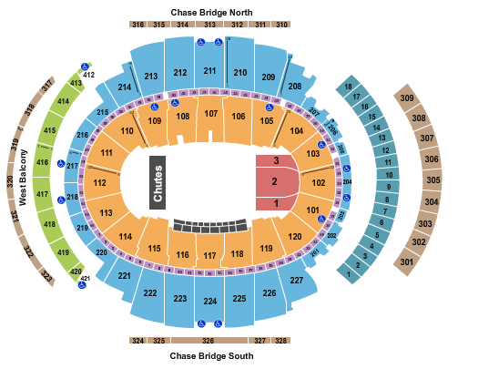 Madison Square Garden Seating Chart: PBR