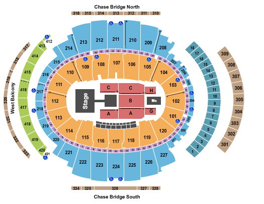 Madison Square Garden Seating Chart: Peso Pluma