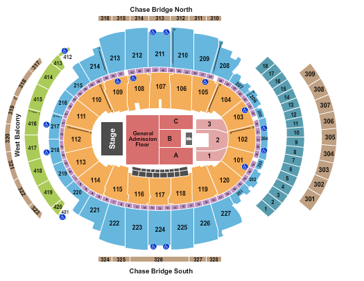 Madison Square Garden Seating Chart: Phish