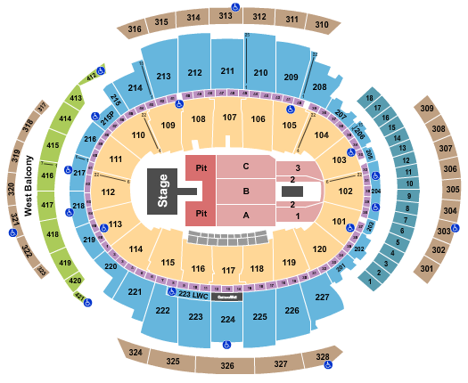 Madison Square Garden Seating Chart: Renee Rapp
