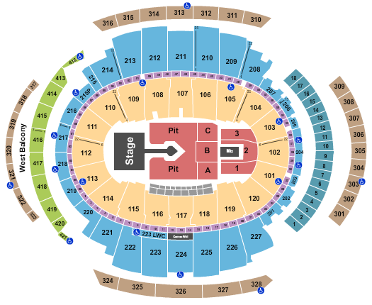 Madison Square Garden Seating Chart: Sabrina Carpenter