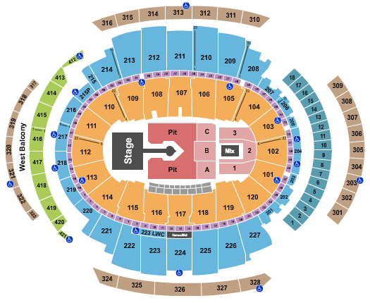 Madison Square Garden Seating Chart: Sabrina Carpenter