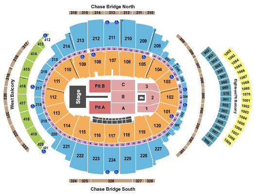 Madison Square Garden Seating Chart: Tate McRae