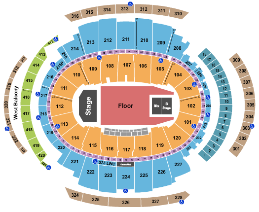 Madison Square Garden Seating Chart: Tyler The Creator