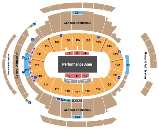 Madison Square Garden Seating Chart: Westminster Dog Show