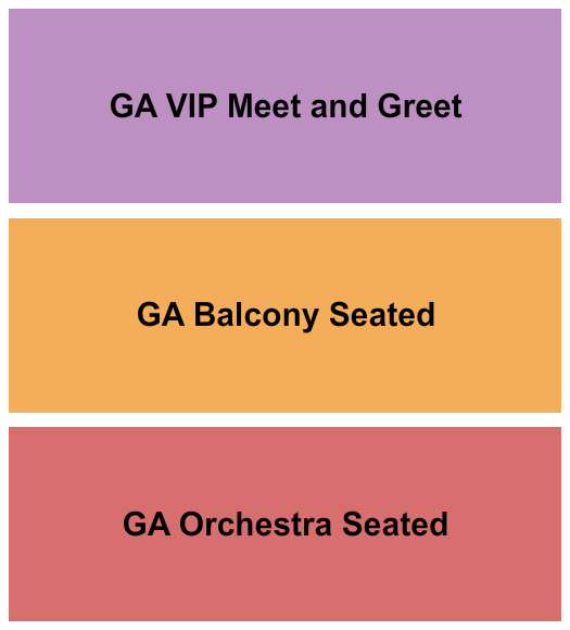 Madison Theater - Covington Seating Chart: GA by Section