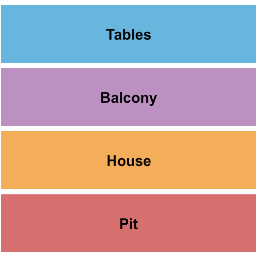 Madison Theater - Covington Seating Chart: Pit/House/Balcony/Tables