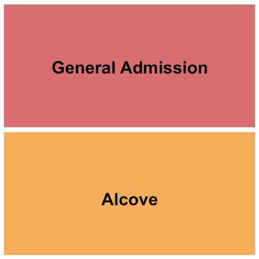 Magic Bag Seating Chart: GA/Alcove